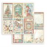 Stamperia Stamperia Christmas Greetings 12x12 Inch Paper Pack (SBBL137)