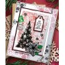 Woodware Woodware Clear Singles Christmas Old Labels 4 in x 6 in Stamp Set