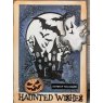 Woodware Woodware Clear Singles Haunted House 4 in x 6 in Stamp Set