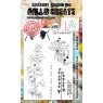 Aall & Create Aall & Create A6 Stamp #993 - VERTICAL STEMS