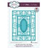 Creative Expressions Creative Expressions Sue Wilson Art Deco Collection Oval Frame Craft Die