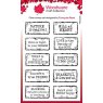 Woodware Woodware Clear Singles Distressed Labels 4 in x 6 in Stamp FRS1026