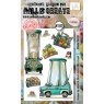 Aall & Create Aall & Create A6 Clear Stamp Set - MOVIN' ON UP #1112