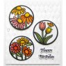 Creative Expressions Creative Expressions Sue Wilson Stained Glass Tulip Mosaic Craft Die
