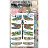 Aall & Create Aall & Create A6 STAMP SET - WINGBRUSHED DREAMS #1107