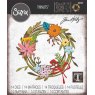 Sizzix Sizzix Thinlits Die Set 14PK - Vault Funky Floral Wreath