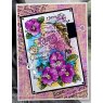 Woodware Woodware Clear Singles Flower Names 4 in x 6 in Stamp Set