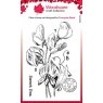 Woodware Woodware Clear Singles Sweet Pea 3 in x 4 in Stamp