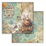 Stamperia Stamperia 8 x 8 inch Paper Pad Sir Vagabond in Fantasy World SBBS98