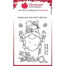 Woodware Woodware Clear Singles The Gardener 4 in x 6 in Stamp Set FRS1039