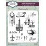 Creative Expressions Creative Expressions Taylor Made Journals Chateau Life 6 in x 8 in Clear Stamp Set