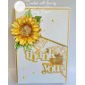 Julie Hickey Julie Hickey Designs Peter's Sunflowers A6 Stamp DS-PT-1059