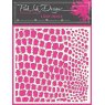 Pink Ink Pink Ink Designs Crocodile 7 in x 7 in Stencil