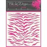 Pink Ink Pink Ink Designs Tiger 7 in x 7 in Stencil