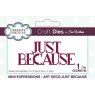 Creative Expressions Creative Expressions Sue Wilson Mini Expressions Art Deco Just Because Craft Die