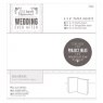DoCrafts Papermania Wedding Ever After 6 x 6' Paper Inserts (25pk) - Wedding - White