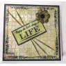 Sheena Douglass A Little Bit Sketchy A6 Unmounted Rubber Stamp - Live
