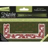 Die'sire Create a Card Candy Cane Rectangle Accordion Overlay Die Set - Was £7.49