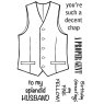 Woodware Woodware Stamps - Clear Magic - The Waistcoat