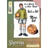 Sheena Douglass 'Remember When' A6 Stamp - Back of the Net