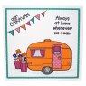 Woodware Woodware - Clear Magic Stamps - Caravan