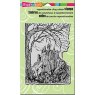 Stampendous Stampendous Cling Rubber Stamps - Haunted Mansion