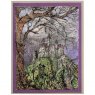 Stampendous Stampendous Cling Rubber Stamps - Haunted Mansion