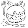 Woodware Woodware - Clear Magic Stamp Set - Figgy Pudding