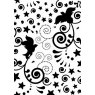 Couture Creations Couture Creations - New Years Dove 5x7 Embossing Folder