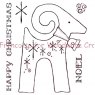 Woodware Woodware Clear Stamps - Noel Reindeer