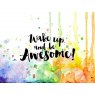 Visible Image Visible Image Express Yourself Stamp - Wake Up Awesome