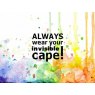 Visible Image Visible Image Express Yourself Stamp - Invisible Cape