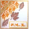 Phill Martin Phill Martin Sentimentally Yours Lavish Leaves Stamps - Background