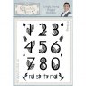 Phill Martin Phill Martin Sentimentally Yours Lavish Leaves Stamps - Elegant Numbers