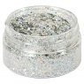 Creative Expressions Cosmic Shimmer Holographic Glitterbitz - Silver Gems - 4 For £14.99
