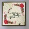 Nellie Snellen Nellie Snellen Clear Layered stamps Roses Corner (4pcs) LCS009