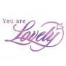 Couture Creations Ultimate Crafts Hotfoil Stamp Every Day Sentiments You Are Lovely