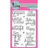 Pink & Main Pink and Main Clear A6 Stamp - Believe Script PM0134