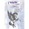 IndigoBlu Indigoblu A6 Red Rubber Stamp by Kay Halliwell-Sutton - Pegasus