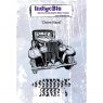 IndigoBlu Indigoblu Drive Hard A6 Red Rubber Stamp by Kay Halliwell-Sutton