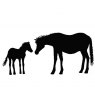 Lavinia Stamps Lavinia Stamps - Horse and Foal LAV006