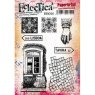 PaperArtsy PaperArtsy Cling Mounted Stamp Set - Eclectica³ - Emma Godfrey uk - EEG26