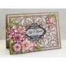 JustRite JustRite - Spring Wishes Vintage Labels Eight and Nine Clear Stamp