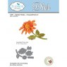 Elizabeth Crafts Elizabeth Craft Designs - Garden Notes - Chrysanthemum 6 Piece Set 1087