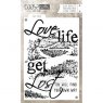 Coosa COOSA Crafts Clear Stamps A6 - Get Lost