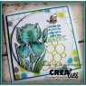 Crealies Crealies Mounted Rubber Stamp CLRS01 - Iris