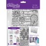 DoCrafts DoCrafts Creativity Essentials A5 Clear Stamps Musicality Background